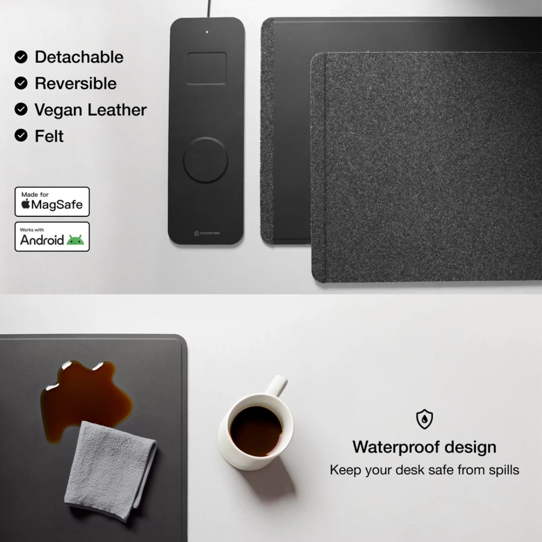 Wireless Charging Desk Mat