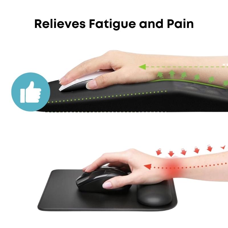 Mouse Pad Wrist Support | Pain Relief Mousepad