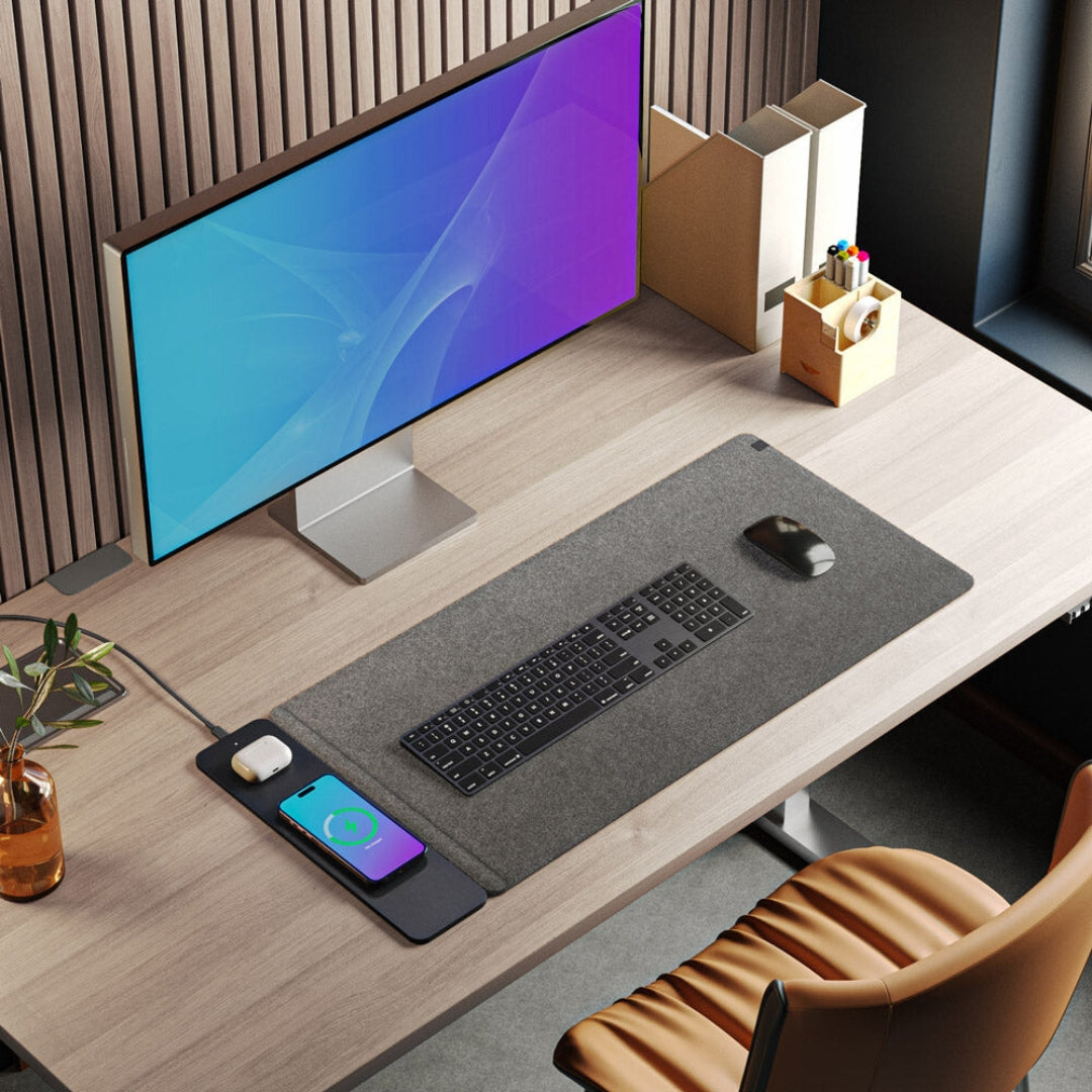 Wireless Charging Desk Mat