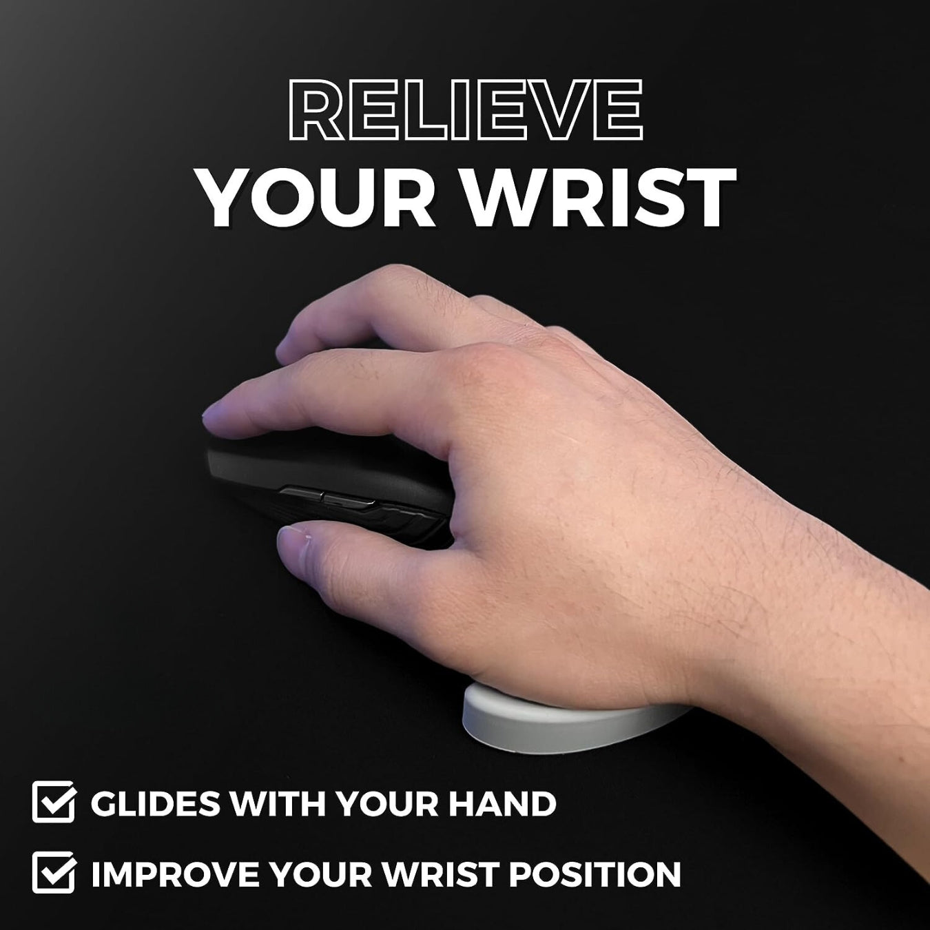 Chemistors™ Ergonomic Mouse Wrist Rest