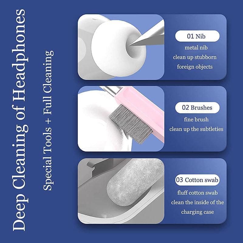 7-in-1 Electronics Cleaning Kit for Screens, Keyboards, and Airpods