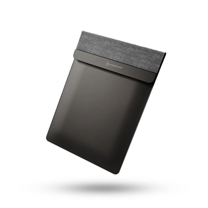 Closed black FusionPad laptop sleeve