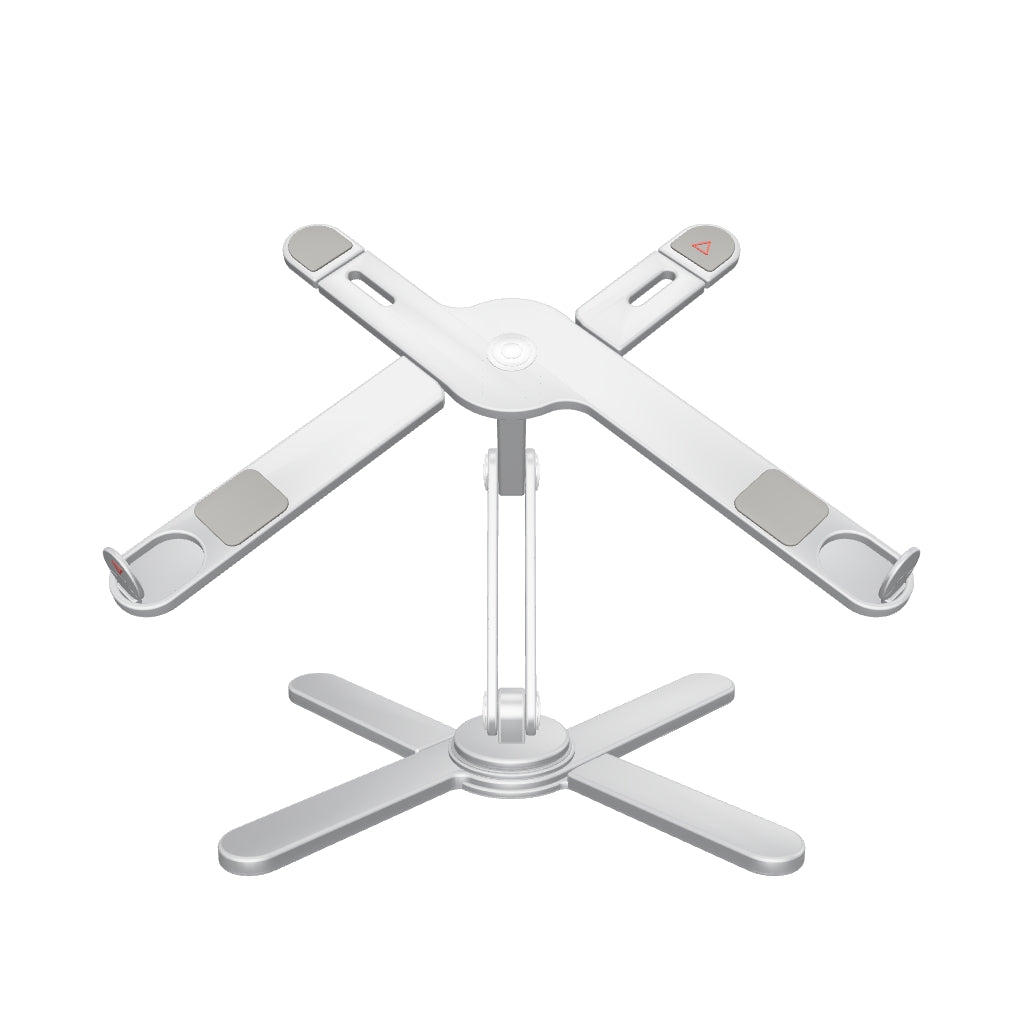 Chemistors Axis laptop stand 3D model - Silver