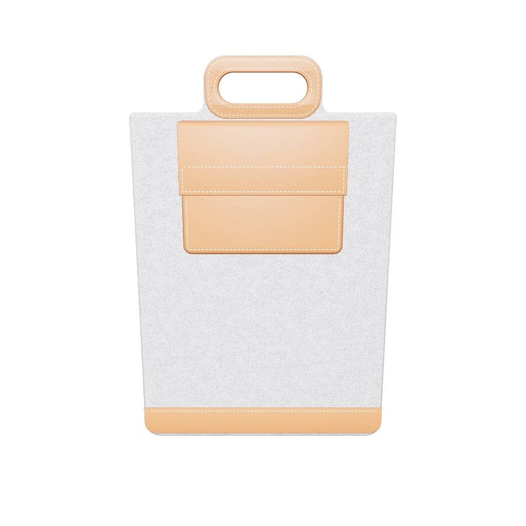 3D model of the Grey Unfold sleeve, closed